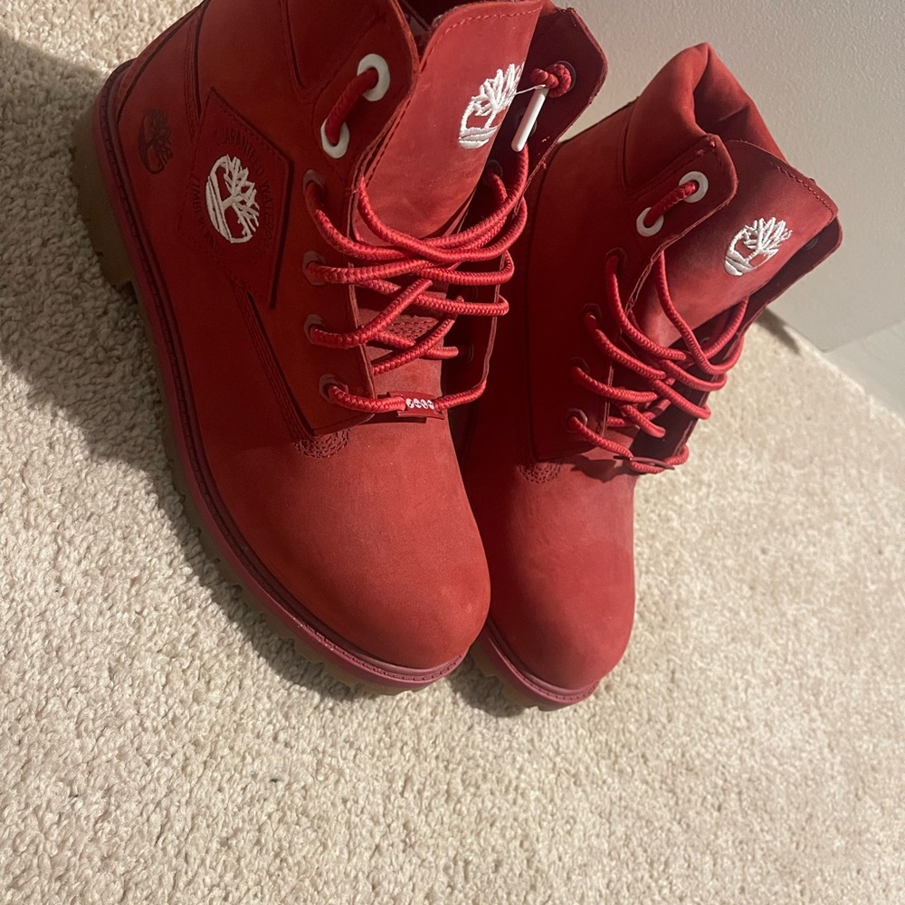 Timberland Bold Red Boots